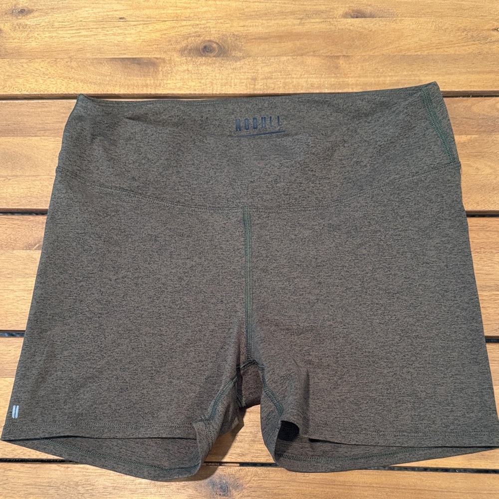 NOBULL Women's Dark Olive Athletic Shorts